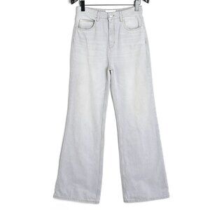 AMI PARIS GREY FLARE FIT JEANS SIZE 26